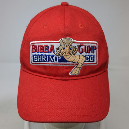 Bubba Gump Shrimp Co Red Baseball Cap One Size Forrest Gump Movie Promo Hat