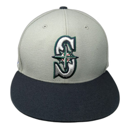 '47 Seattle Mariners Baseball Cap Gray One Size Strapback MLB AL Side Patch Hat