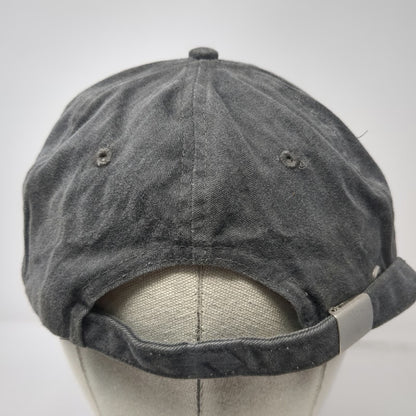 Cameo Baseball Cap Gray One Size Pacific Beach California Sailboat Buckle Hat