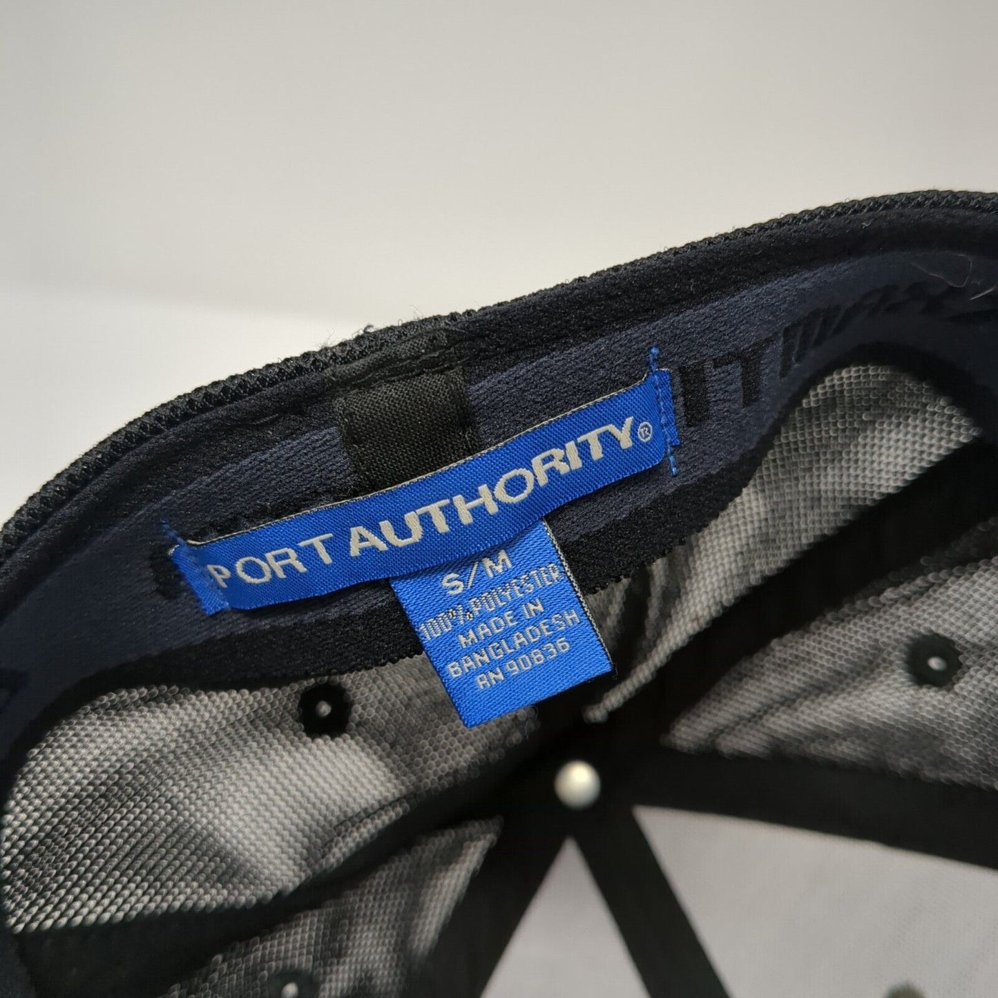 Orofino Idaho Fitted Trucker Hat Gray S/M Fitmax70 Embroidered Mesh Back