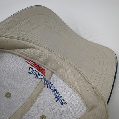 Dallas Airmotive BBA Aviation Slideback Baseball Cap Beige One Size Hat