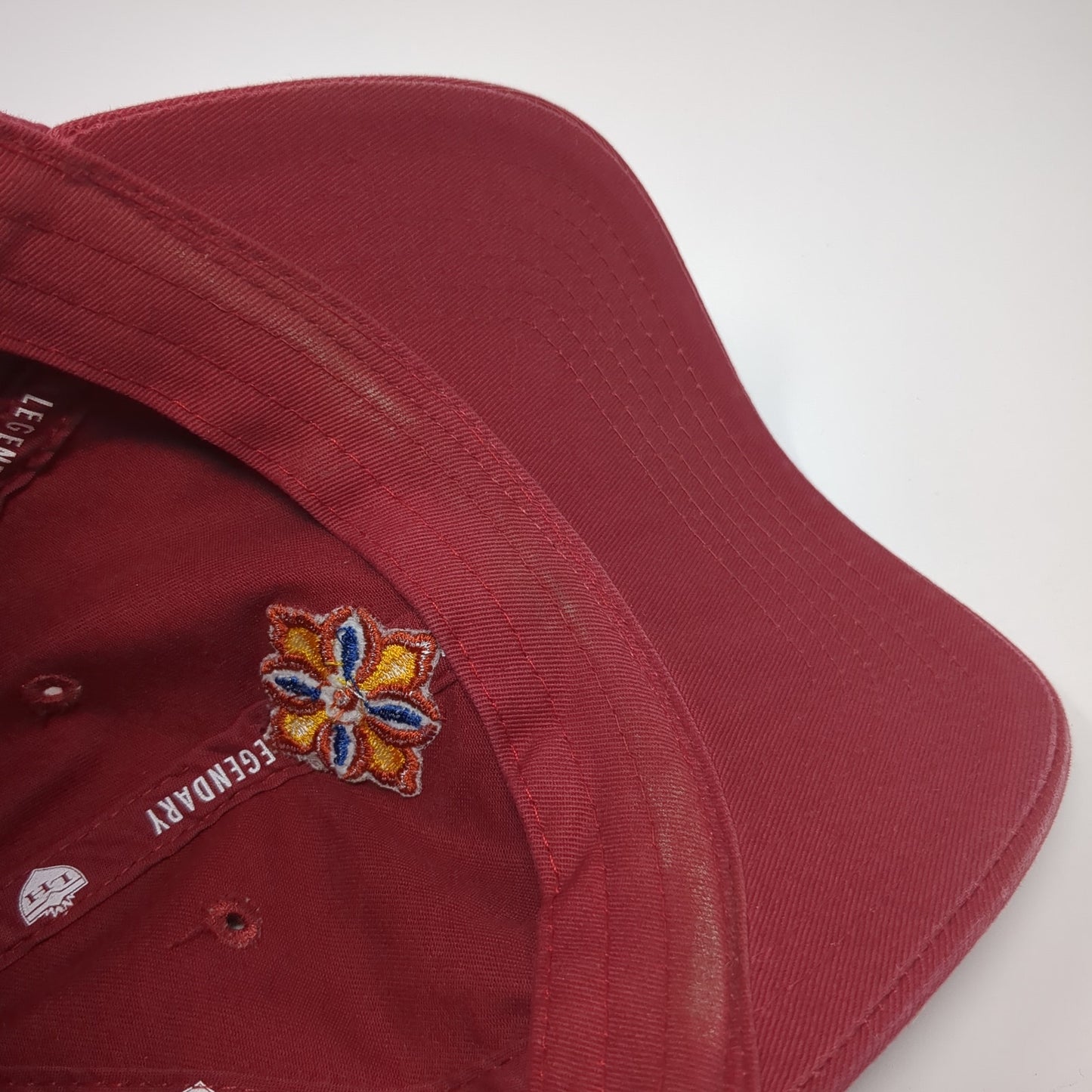 La Quinta Slideback Hat Red One Size Adjustable Embroidered Legendary