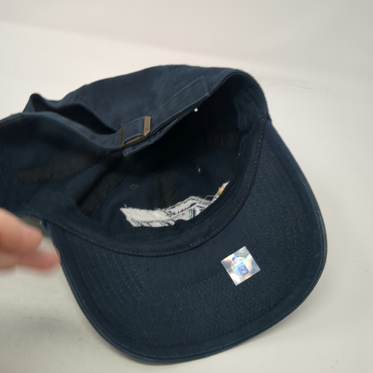 '47 Utah Jazz NBA Blue One Size Cap Adjustable Strap Embroidered Logo Hat
