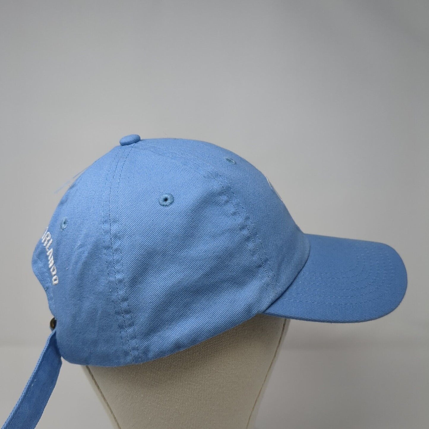 Downtown Orlando Slideback Baseball Cap Blue One Size Adjustable Embroidered