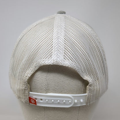 Yee Yee Apparel Co Trucker Hat Gray One Size Mesh Snapback Logo Patch