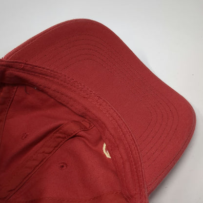 Outdoor Cap Ducks Unlimited Snapback Hat Red OSFM Embroidered Duck Logo Fishing
