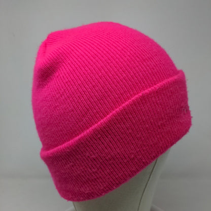 Port & Company Women's Knit Beanie Hat Pink Breast Cancer Awareness Tate & Lyle