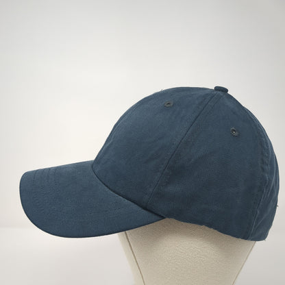 Unbranded Slideback Hat Solid Blue One Size Blank Adjustable Outdoor