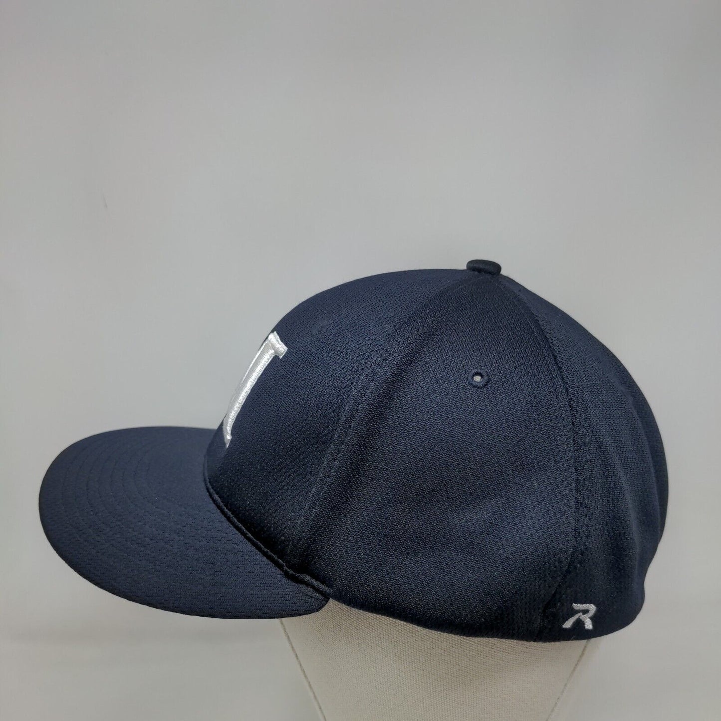 Letter M Cats Fitted Hat Blue L/XL Embroidered Richardson PTS40 Dryve