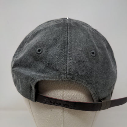 Up Beat Entertainment Slideback Hat Gray One Size Adjustable Vented Holes Adams