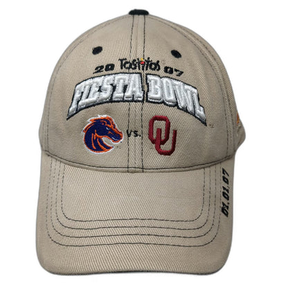 Top of the World NCAA Boise State Oklahoma 2007 Fiesta Bowl Beige Cap One Size