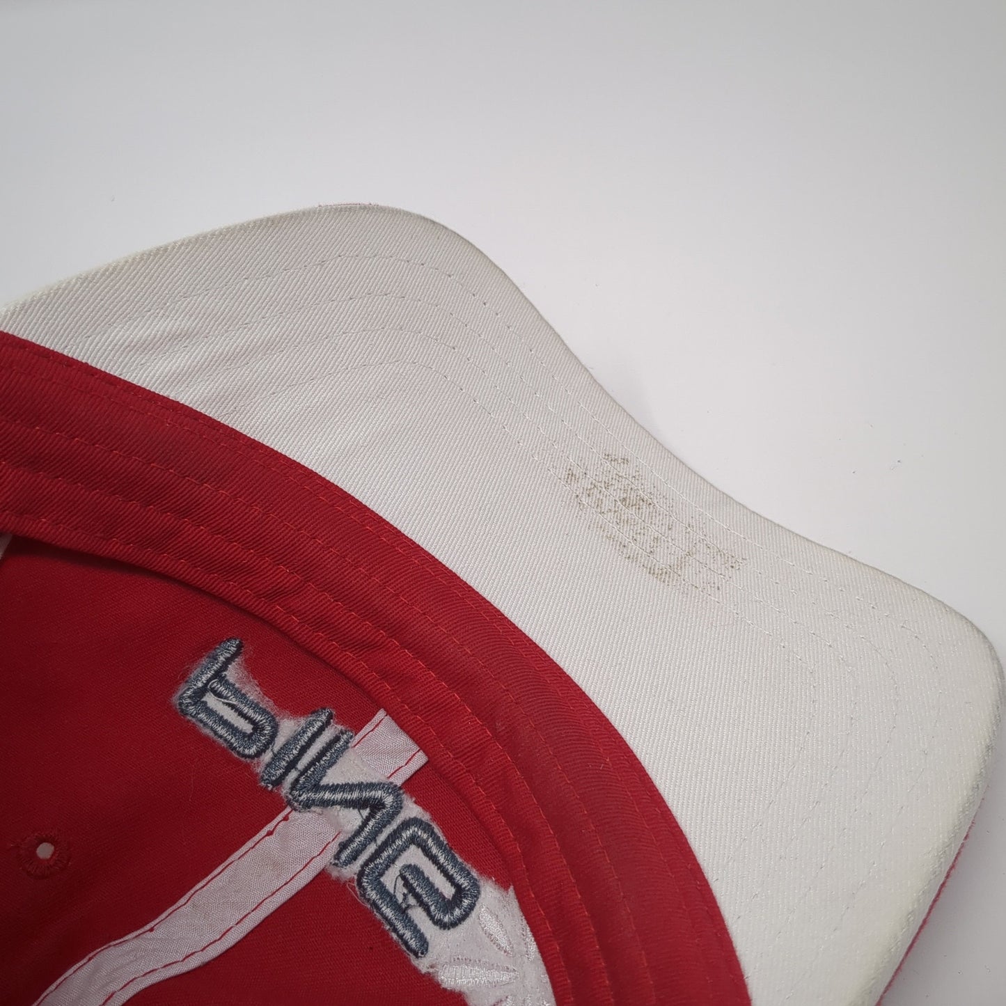 Ping Strapback Hat Red One Size Embroidered Solid 6 Panel Outdoor