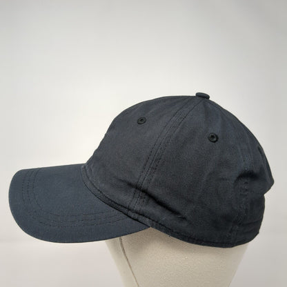 Universal Thread Slideback Hat Black One Size Adjustable Solid Blank