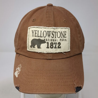 Impact Merchandise Baseball Cap Brown OSFM Yellowstone National Park Bear Hat