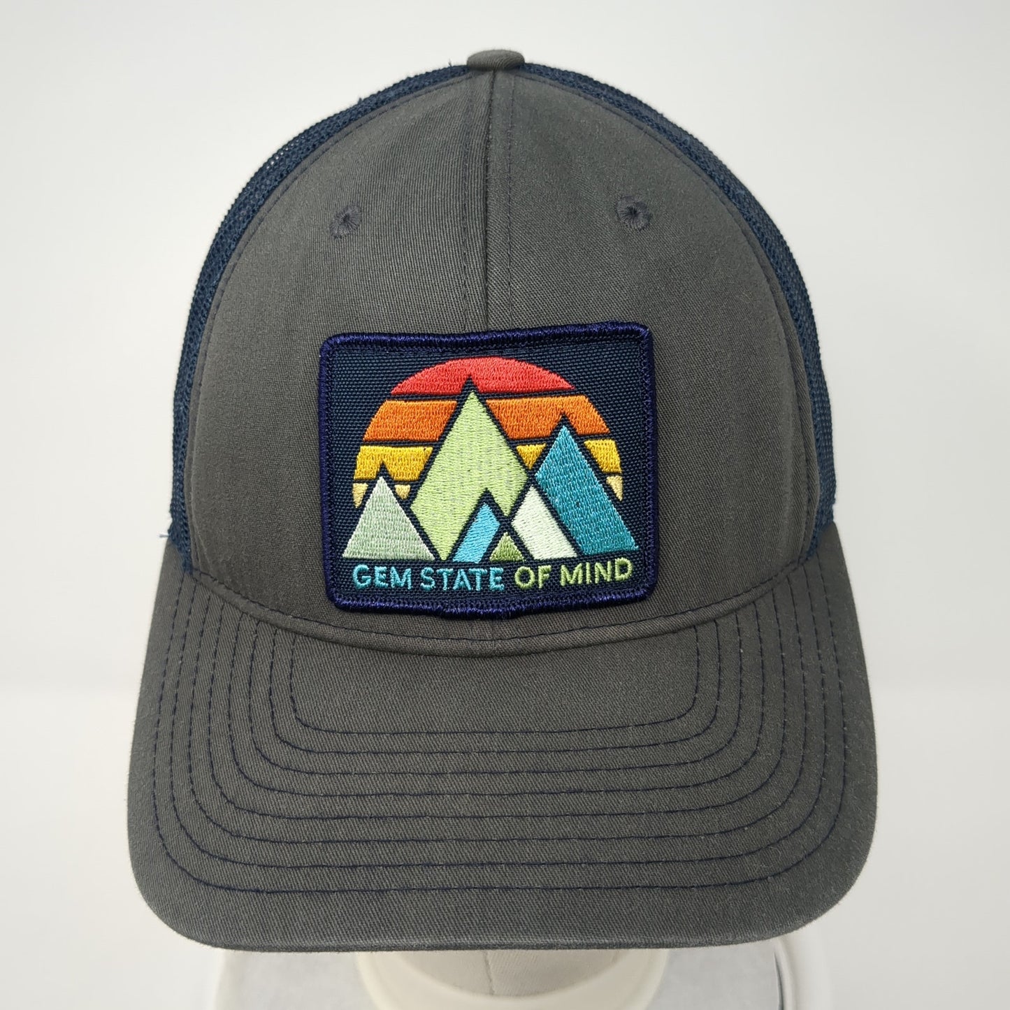 Gem State Of Mind Patch Snapback Trucker Hat Multi One Size Richardson