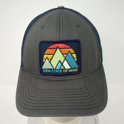 Gem State Of Mind Patch Snapback Trucker Hat Multi One Size Richardson