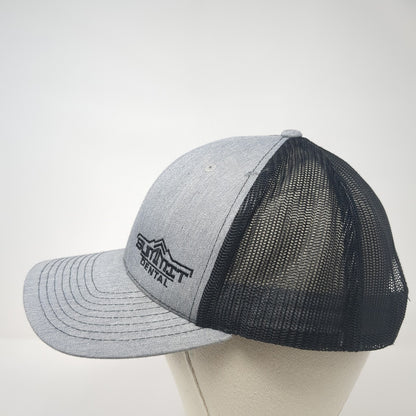 Summit Dental Snapback Mesh Back Trucker Hat Gray One Size Richardson