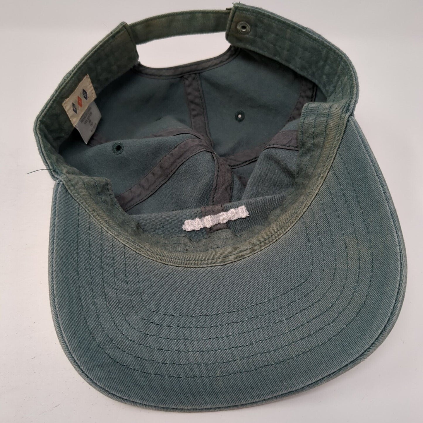 Dog Dad Slideback Baseball Cap Blue One Size Adjustable Embroidered WMO