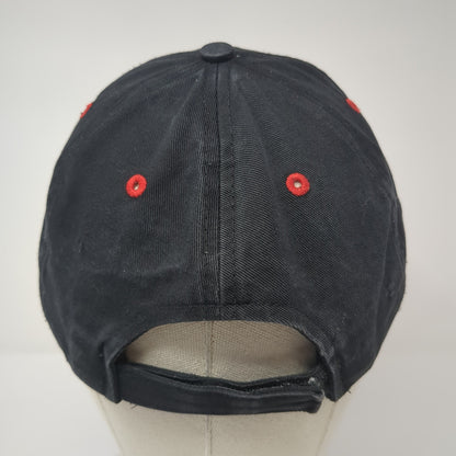 Smith Transportation Inc Strapback Hat Black One Size Solid Adjustable