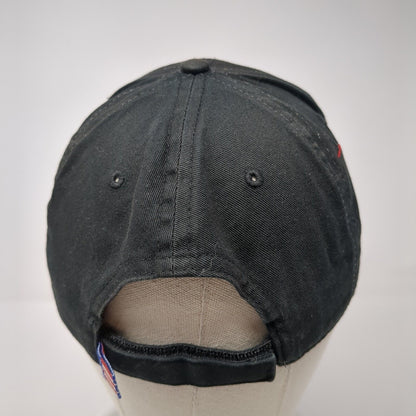 H Hansen Industries Strapback Baseball Cap Black OS Adjustable Patriotic Otto
