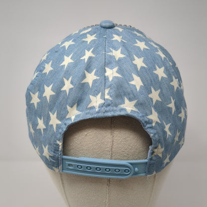 American Flag Bling Snapback Hat Multi One Size Adjustable 6 Panel