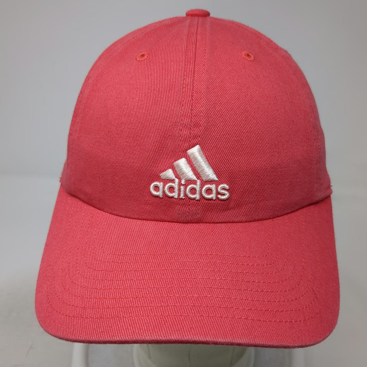 Adidas Baseball Cap Pink One Size AEROREADY Cotton Adjustable Strapback Hat