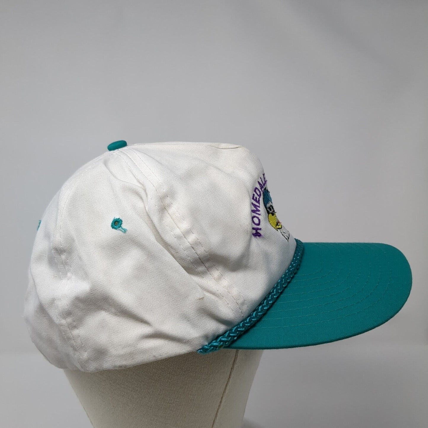 Homedale Drive-In Rope Trucker Snapback Hat Multicolor Embroidered Logo