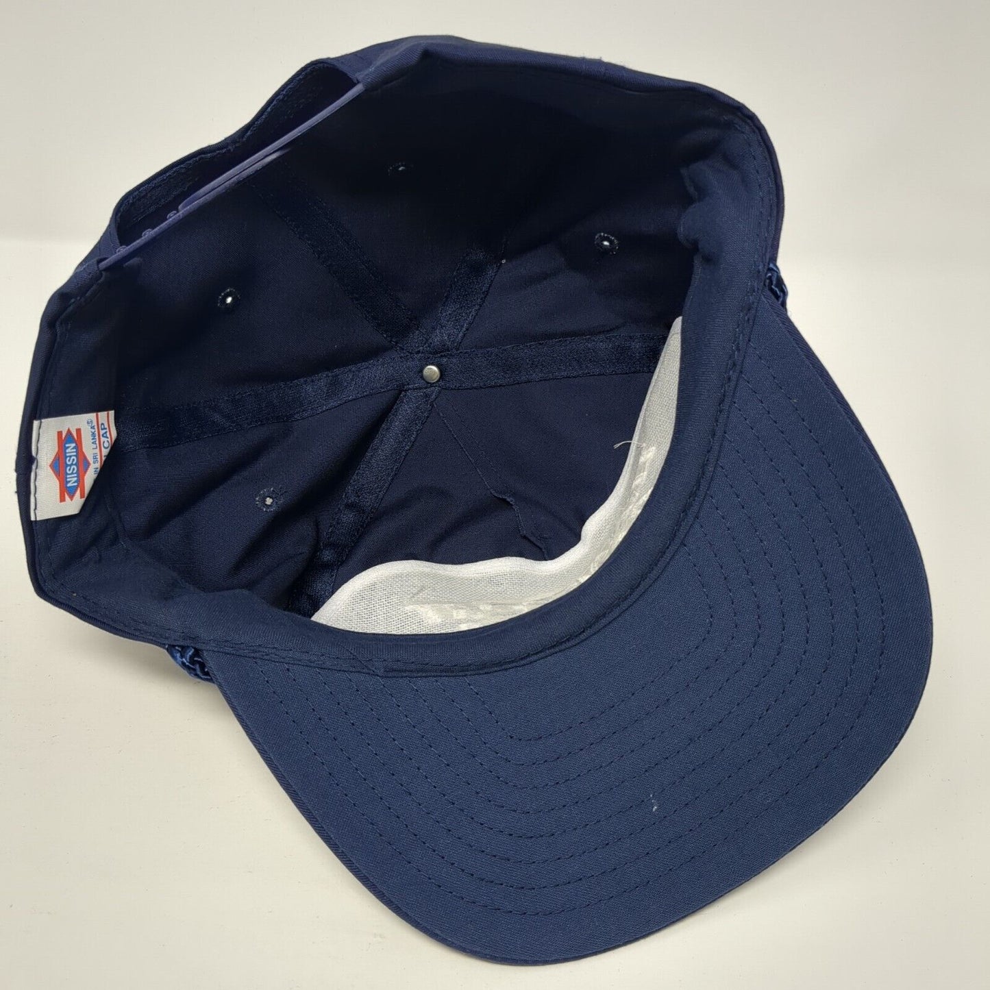 Transport America Snapback Rope Hat Blue One Size Embroidered Nissin