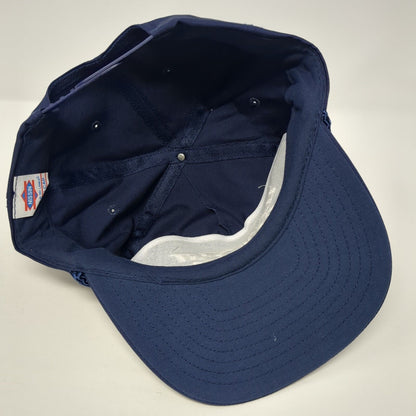 Transport America Snapback Rope Hat Blue One Size Embroidered Nissin