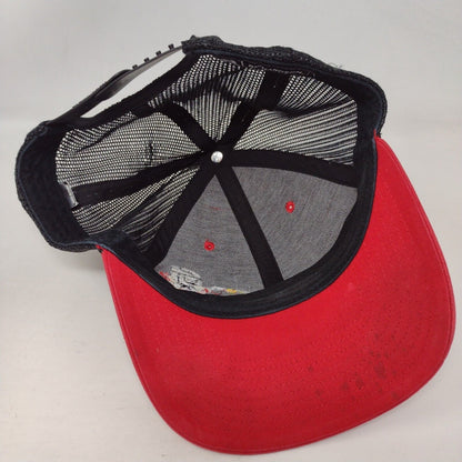 Richardson Snapback Mesh Back Trucker Hat Multi One Size Colorblock