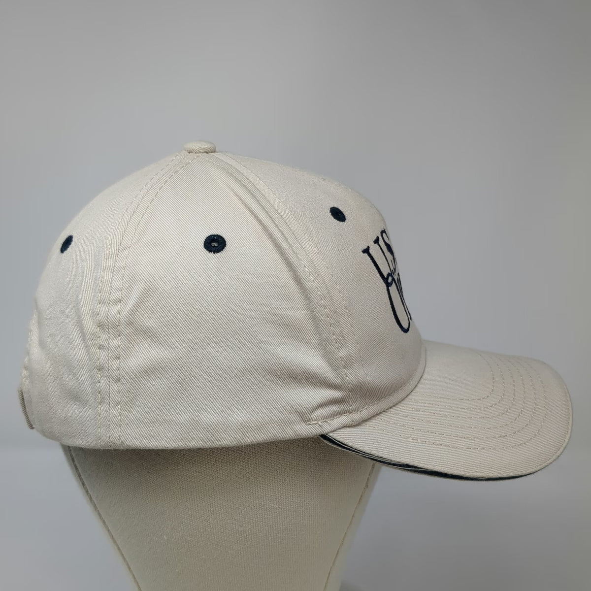 Imperial Baseball Cap Beige One Size 2021 US Open Torrey Pines Hat Strapback