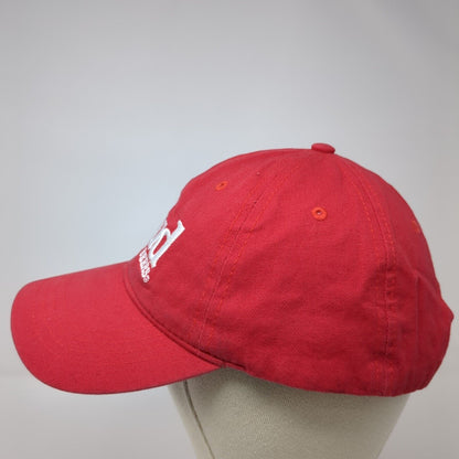 Bud King of Beers Snapback Hat Red One Size Adjustable Embroidered