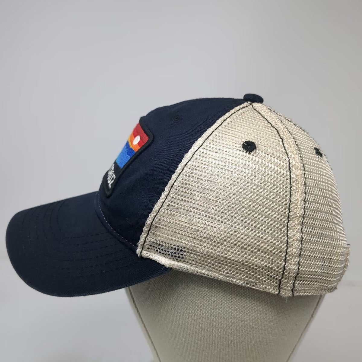 Legacy Santa Cruz Trucker Hat Blue OSFM Mesh Snapback Sunset Patch California