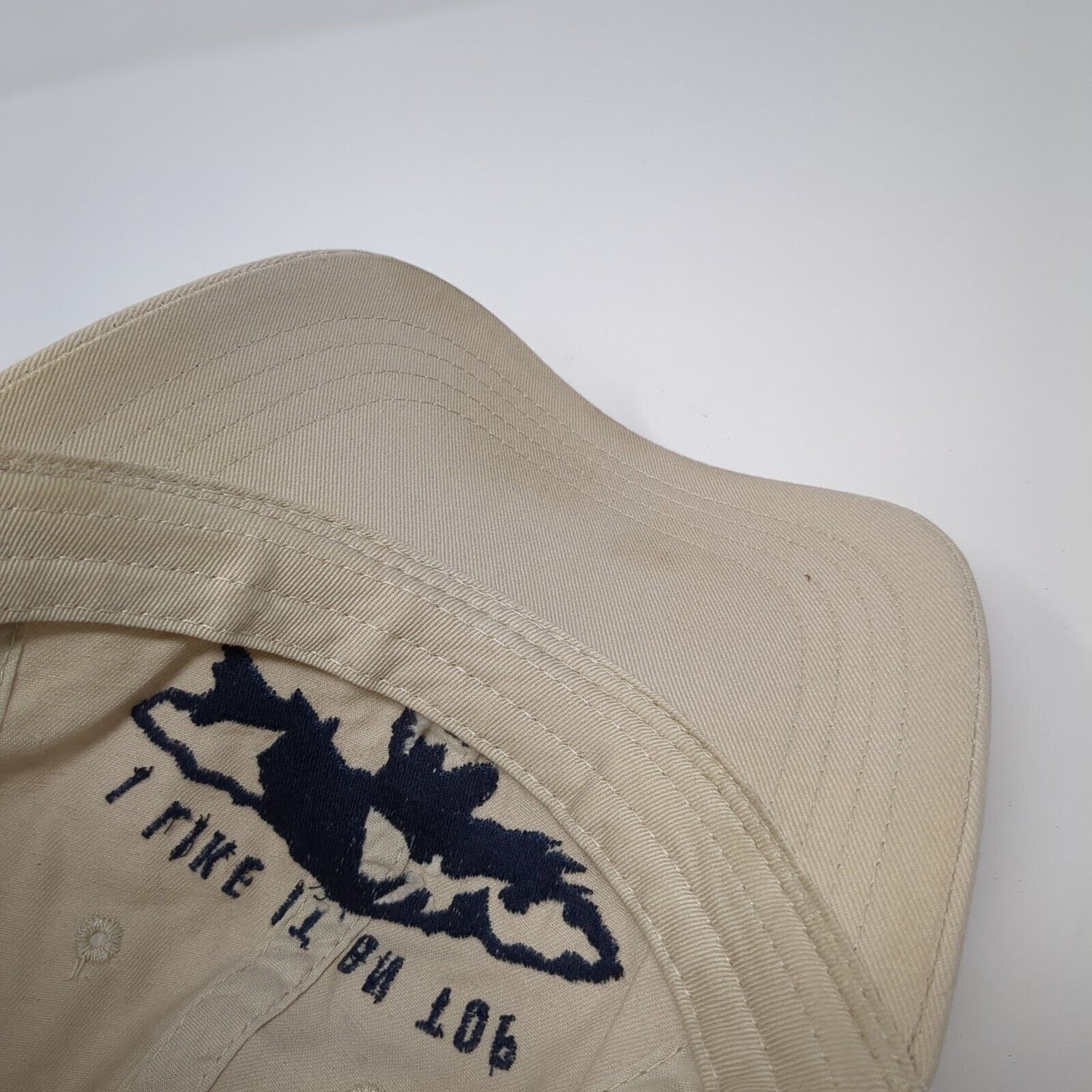 I Like It On Top Slideback Hat Tan One Size Adjustable Noble Wear