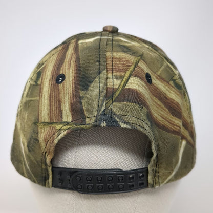 Snap-on Baseball Cap Green Brown One Size Camo True Timber Snapback Tools Hat