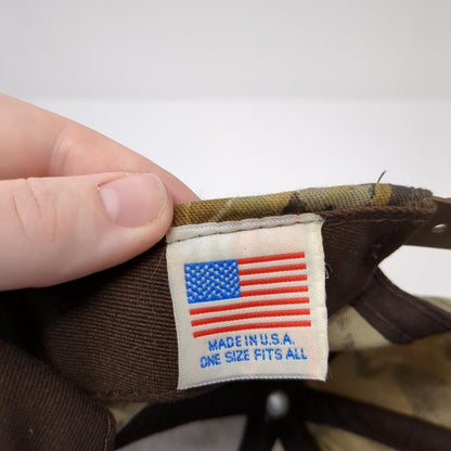 Continental Cement Company Snapback Hat Camo One Size Adjustable Hunting