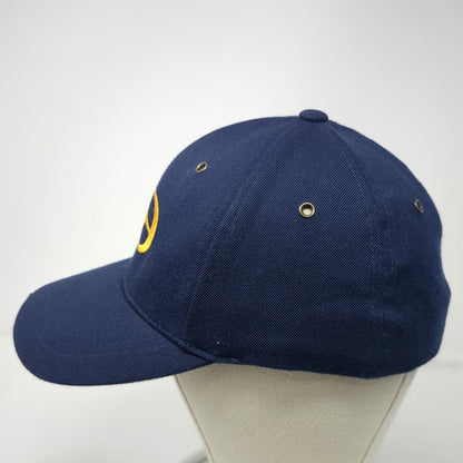 No Fear Baseball Cap Blue L/XL Flexfit Embroidered Logo Graphic Apparel Vintage