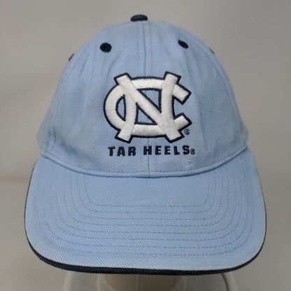 North Carolina Tar Heels Strapback Hat Blue OSFM Embroidered Logo NCAA