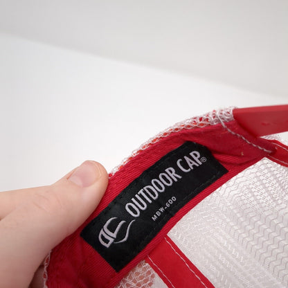 Owyhee Storm 2021 Southern Idaho Conference Trucker Hat Red OS Mesh Outdoor Cap