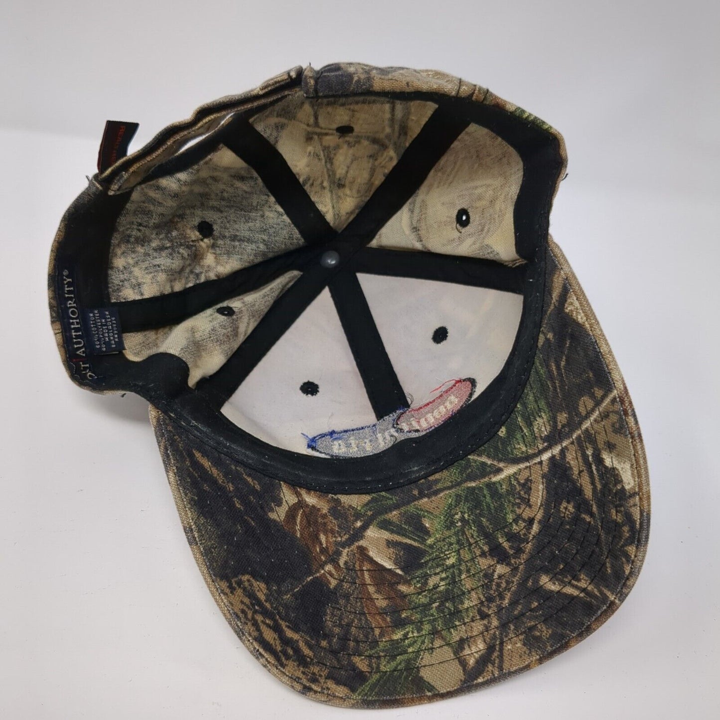 Central RTO Strapback Hat Camouflage OS Adjustable Embroidered Port Authority