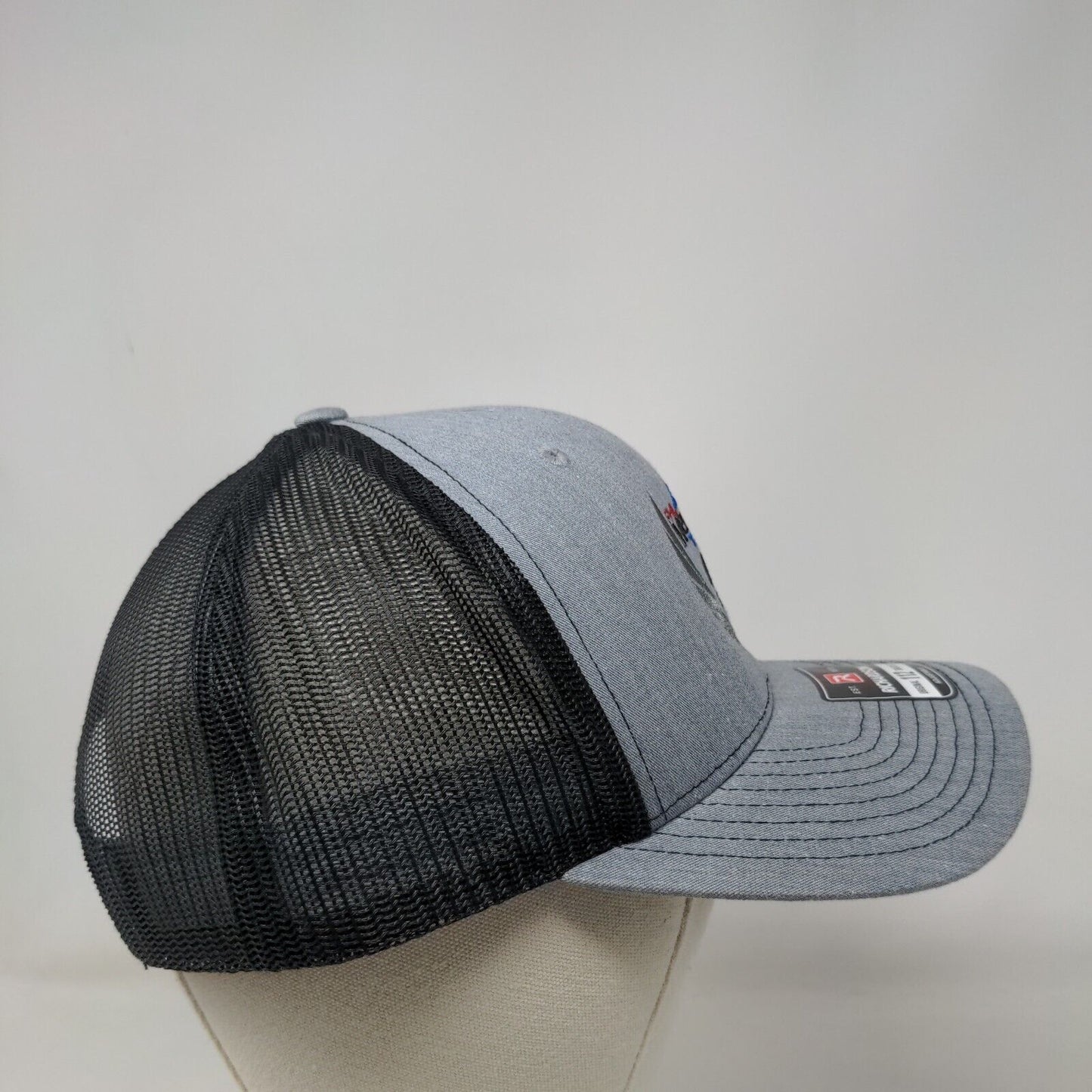 Phil Meador Toyota Snapback Trucker Hat Gray Adjustable Richardson