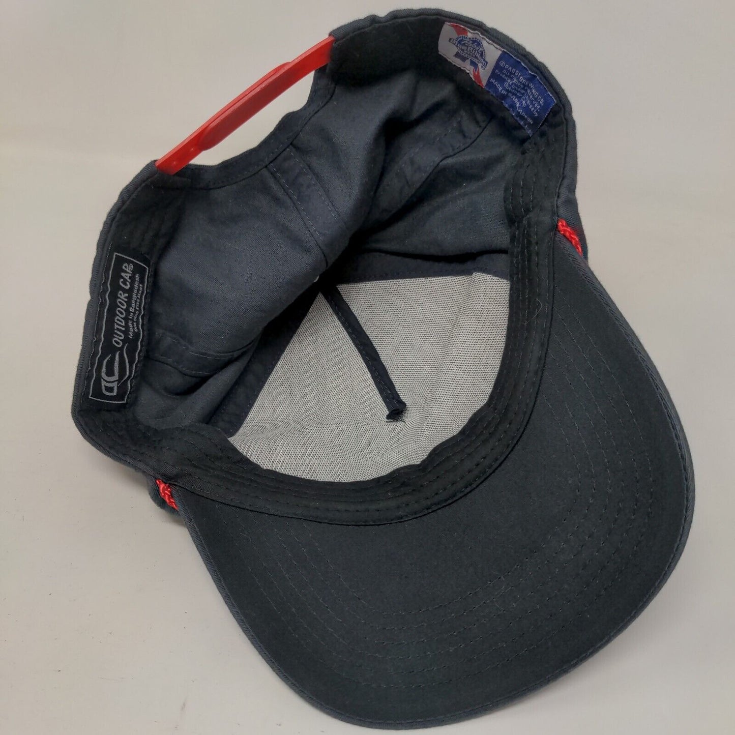 Pabst Blue Ribbon Beer Snapback Rope Hat Blue OSFM Solid Outdoor Cap