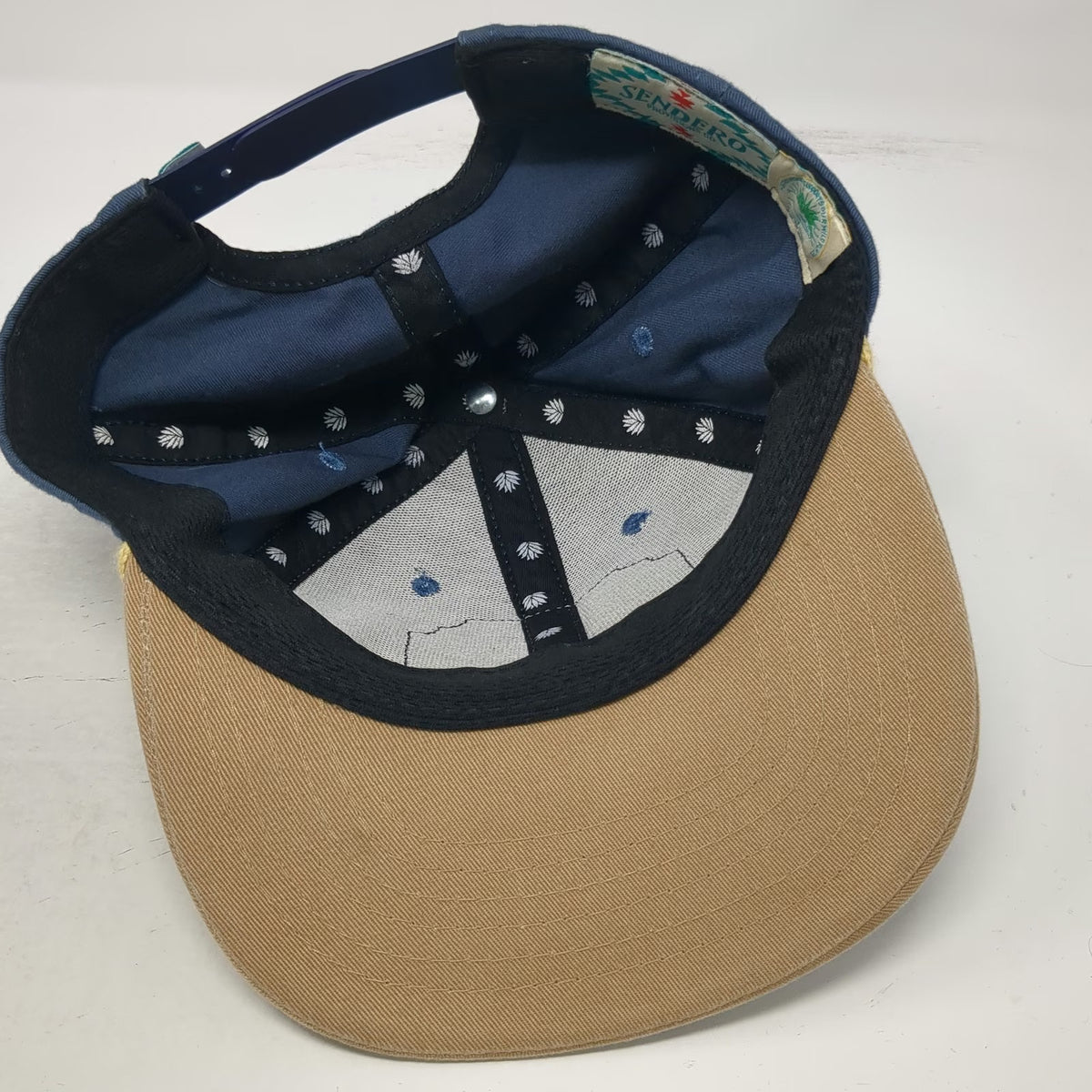 Sendero Provisions Co. Snapback Blue One Size Boise River Bridge Rope Hat