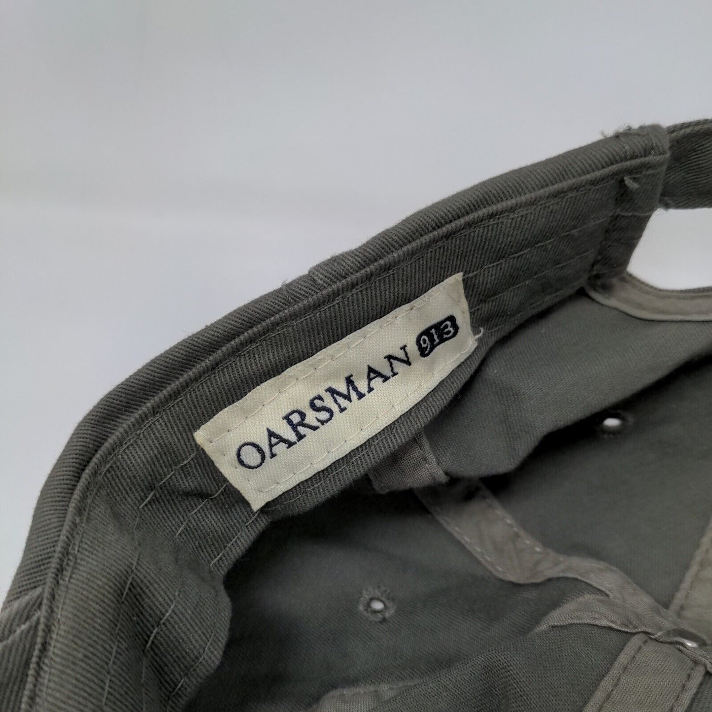 Let's Shack Up Slideback Hat Grayish-Brown OSFA Solid Joe's Crab Shack