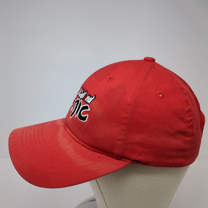 Midland Magic Strapback Hat Red One Size Adjustable 6 Panel Sportsman