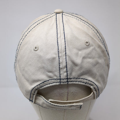 Alaska Strapback Hat Tan One Size Adjustable Embroidered Princess Cruises