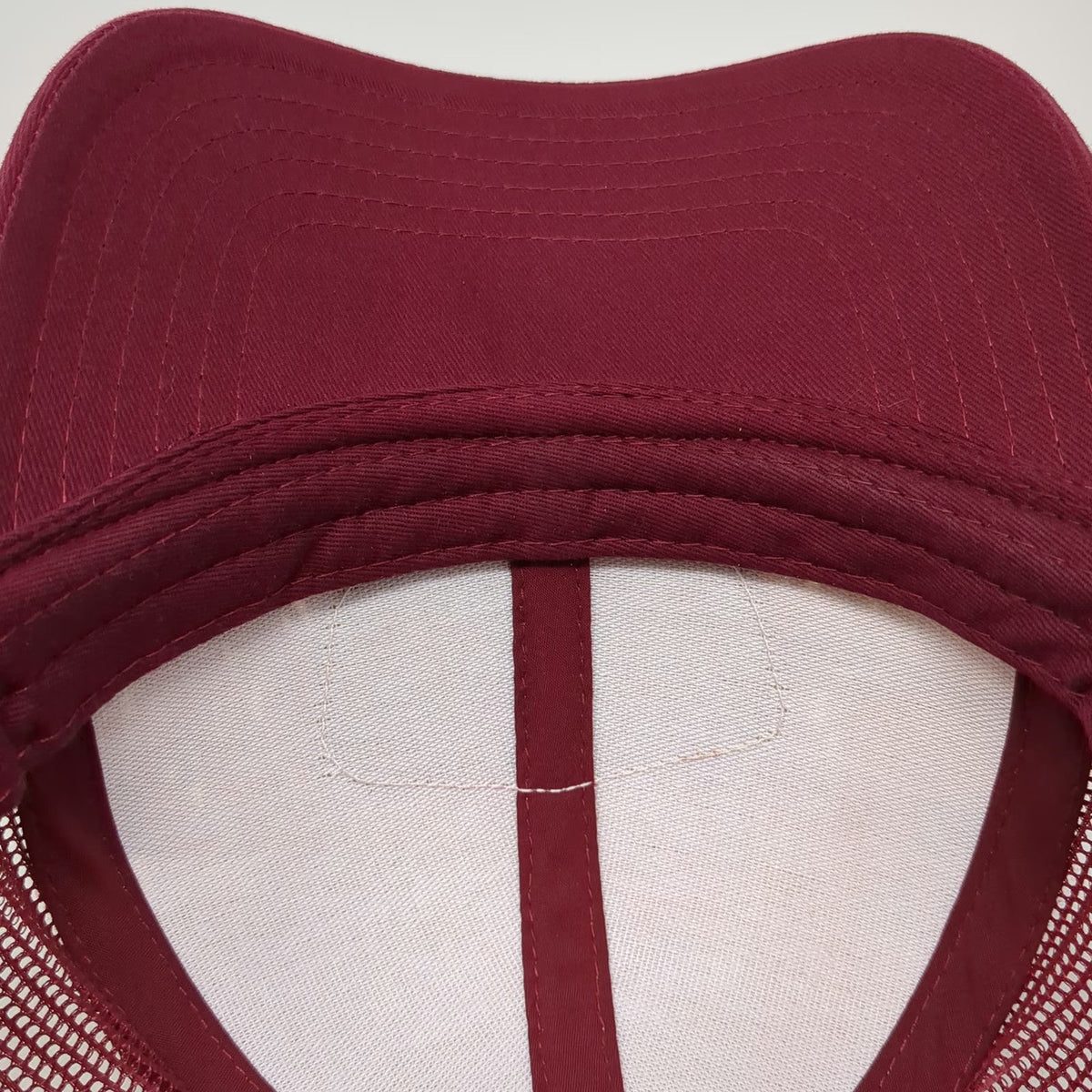 OTTO Red Trucker Hat One Size Cork Front Truck Stop San Pedro Belize Snapback