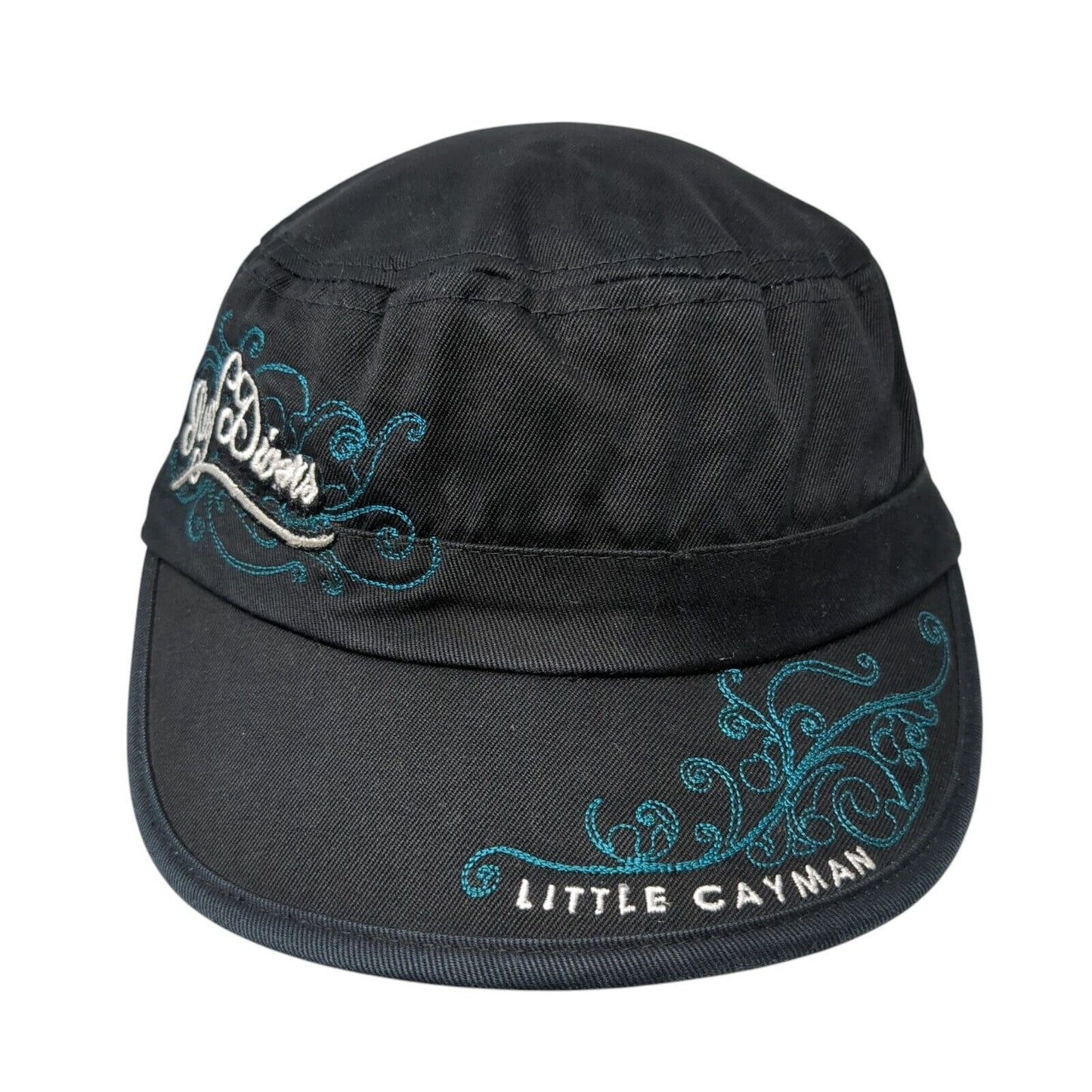Reef Divers Little Cayman Strapback Cadet Army Hat Black One Size