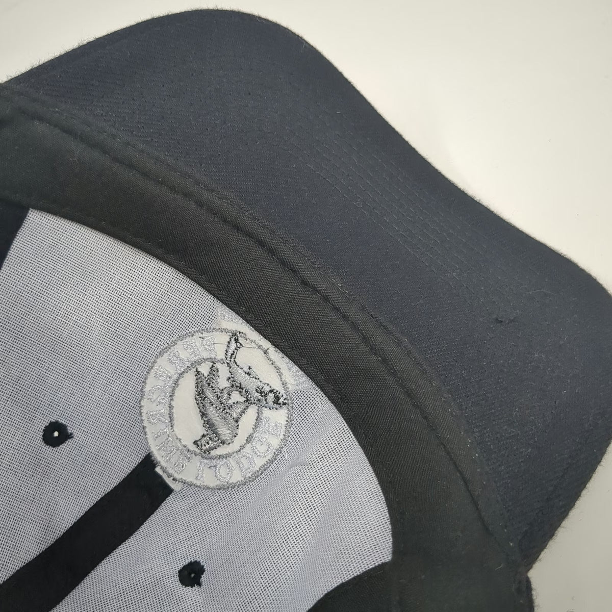 AJM Baseball Cap Black One Size Peregrine Lodge Haida Gwaii Strapback Hat