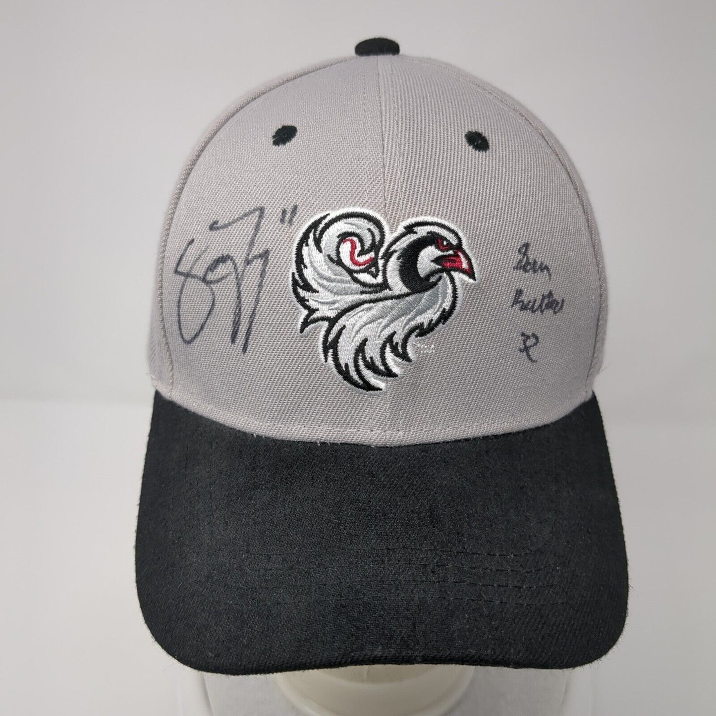 Idaho Falls Chukars Strapback Hat Grayt OSFA Embroidered Logo Autographed